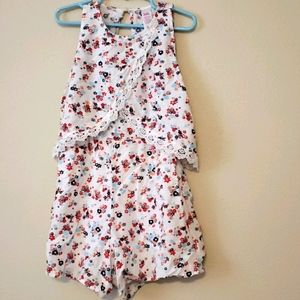 Justice size 6 romper
